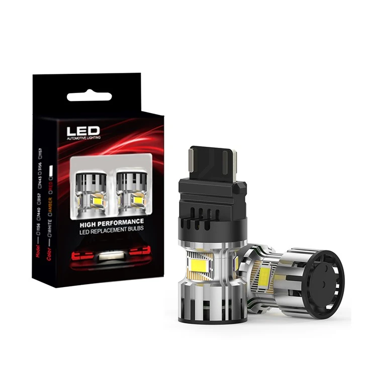 3156 W27W LED টার্ন সিগন্যাল লাইট কার রিভার্স DRL লাইট